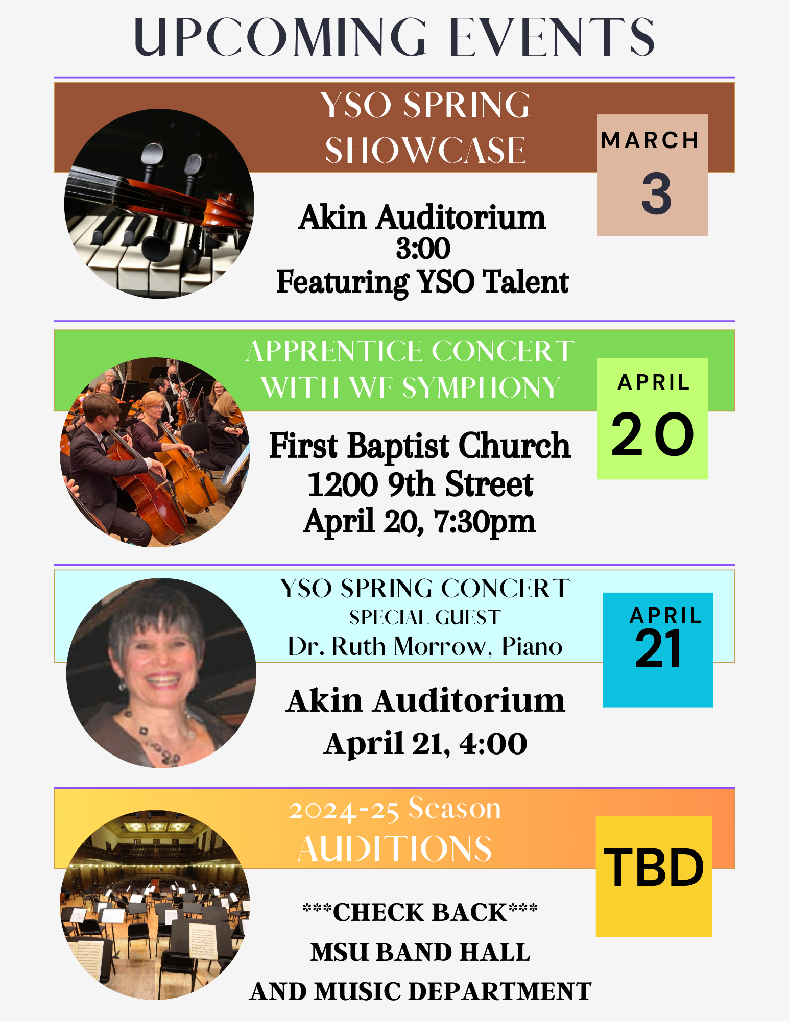 Melbourne Youth Orchestra Summer School 2024 Calendar Issie Gabriela